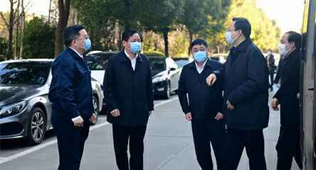 省委常委、苏州市委书记蓝绍敏来到石家庄晟睿社区健康促进有限公司调研